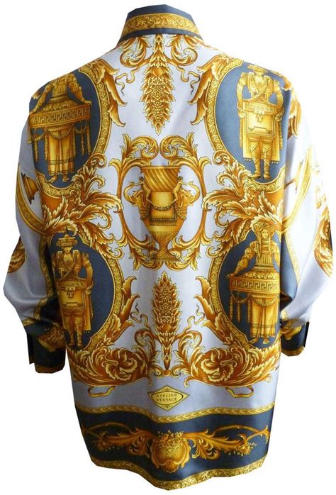 vintage versace inspired shirts|vintage Versace men's shirts.